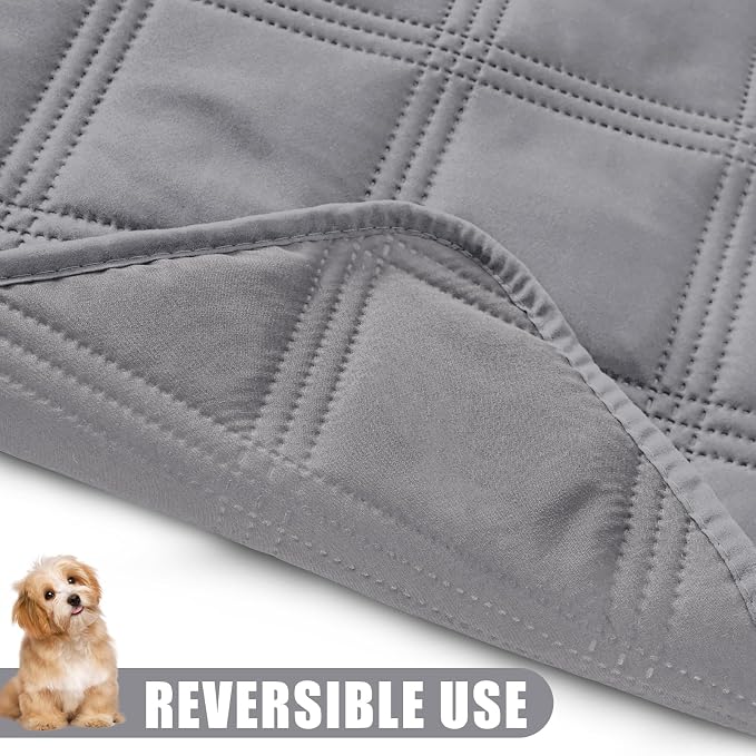 Smiry Waterproof Dog Bed Cover Blanket 40x80, Soft Reversible Pet Blanket - Image 3