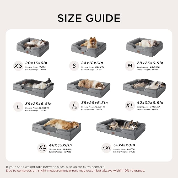 Bedsure XXL Orthopedic Dog Bed for Extra Large Dogs - Image 7