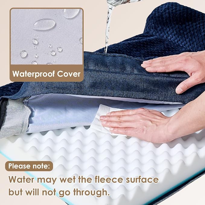 EHEYCIGA Memory Foam Dog Bed Large Size Dogs, Orthopedic Dog Bed Large - Image 3
