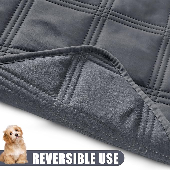Smiry Waterproof Dog Bed Cover Blanket 68x82, Soft Reversible Pet Blanket - Image 3