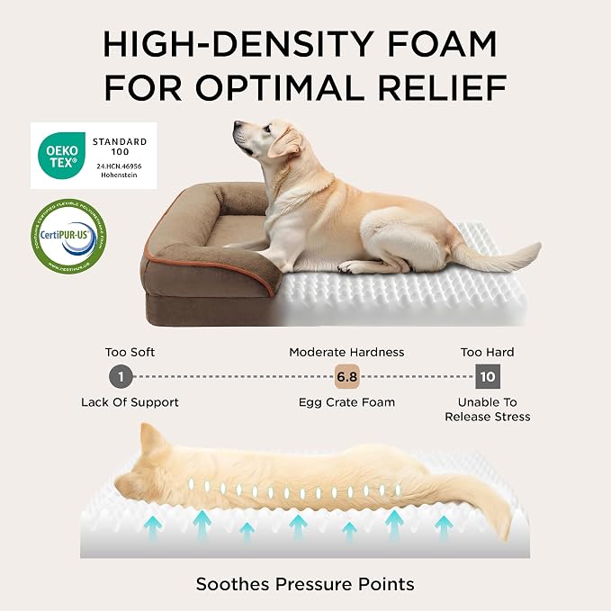 Bedsure Orthopedic Dog Beds for Small Dogs - Image 3