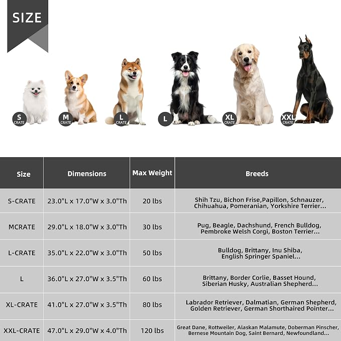 Dog Bed Extra Large Sized Dogs, Orthopedic Flannel XXL Dog Bed - Image 7