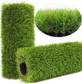 Artificial Grass Rug Outdoor Indoor 6FTX83FT Fake Grass Carpet Green Synthetic by NINXIANG