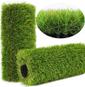 Artificial Grass Rug Outdoor Indoor 12FTX16FT Fake Grass Carpet Green Synthetic by NINXIANG