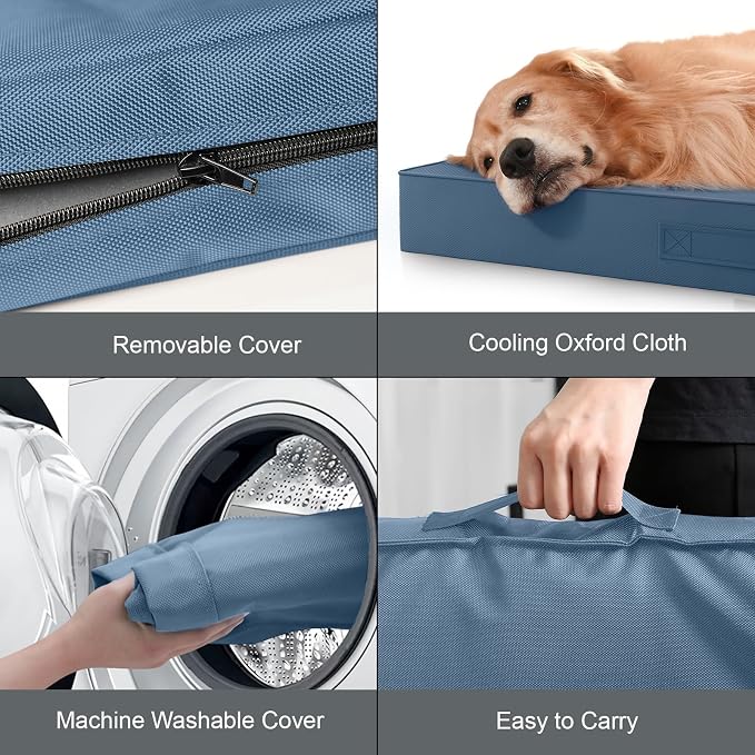Large Outdoor All Weather Dog Bed, Waterproof Pet Bed - Image 6