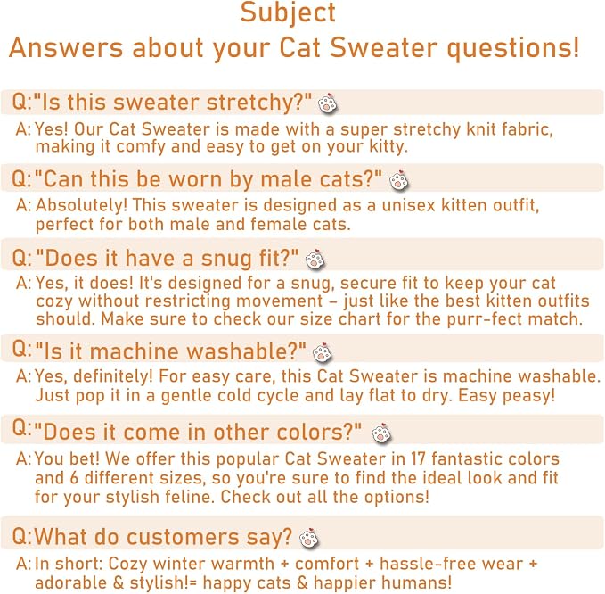 Stretchy Cat Sweater - Image 7